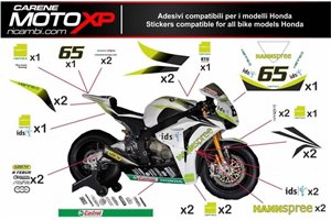 Kit adesivi compatibile con Honda Cbr 1000 RR 2020 - 2022 -  MXPKAD14500