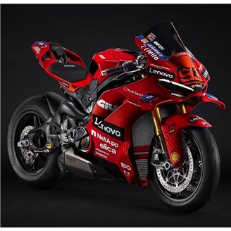 Carene Racing Verniciate Ducati Panigale V4 V4S V4R 2025-2026 + alette - MXPCRV18940