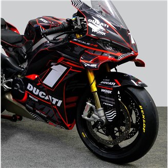 Carene stradali in abs verniciate per Ducati Panigale V4 V4S 2025 - 2026  - MXPCAV18973