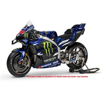Lackierte Rennverkleidung Yamaha R1 2020 - 2026 - MXPCRV18977