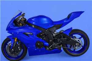 Lackierte Rennverkleidung Yamaha R6 2017 - 2026  mit 2 Farben     - MXPCRV7012