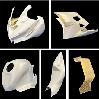 Paquete para el circuito Kawasaki Ninja ZX4-RR 2024 - 2026 : Carenado + tornilleria rapida - MXPCRD17446