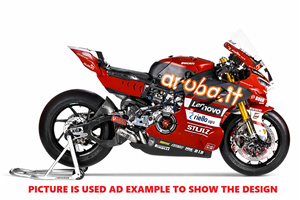 Carene Racing Verniciate Ducati Panigale V4 V4S 2025-2026 + alette - MXPCRV19047