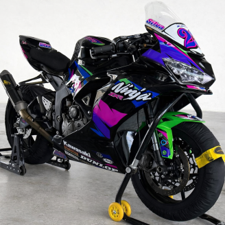 Carene Racing Verniciate Kawasaki Ninja ZX4-R 2024 - 2026 - MXPCRV19073