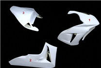 Carene Honda CBR 1000 RR 2006 2007 senza parafango - MXPCRD19139