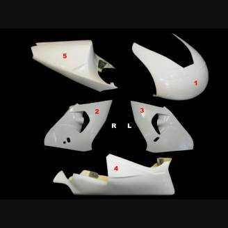 Verkleidungen Aprilia RSV 1000 1998 - 2000 ohne Kotflugel Racing - MXPCRD3598
