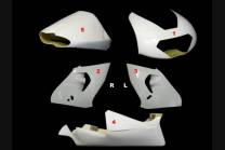 Aprilia RSV 1000 1998 - 2000 Fairings without Front Fender for street use  - MXPCRD3597 2
