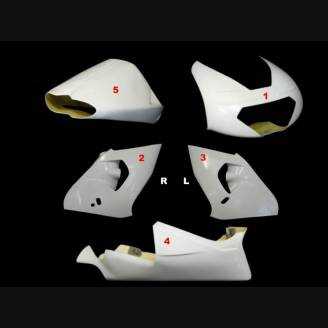 carenado Aprilia RSV 1000 1998 - 2000  sin guardabarros street - MXPCRD3597