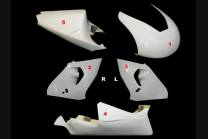 Aprilia RSV 1000 1998 - 2000 race Fairings without Front Fender - MXPCRD3598 2