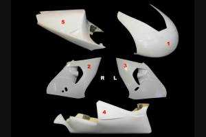 carenado Aprilia RSV 1000 1998 - 2000 sin guardabarros Racing - MXPCRD3598