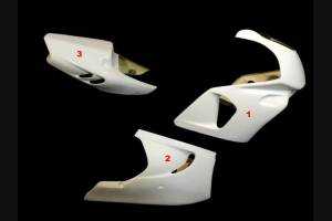 Honda CBR 900 RR 1996 1997 race Fairings without Front Fender - MXPCRD3619