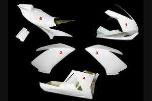 carenado Aprilia RSV4 2009 - 2014  sin guardabarros  - MXPCRD5578