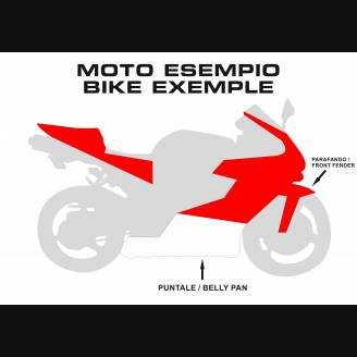 Carene Racing Verniciate Triumph 675 2013 - 2018 + adesivi in omaggio  - MXPCRV6026